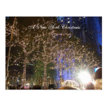Noël de New York Carte Postale