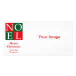 NOEL de Noël d'art de bruit Cartes Avec Photo