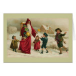 Noël de père cartes de vœux