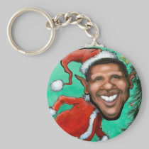 Noël d'Obama porte-clés