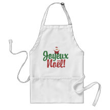 Noël heureux de Joyeux Noel Tablier