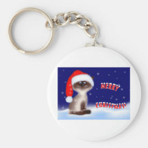 Noël Kitty Keychain Porte-clé