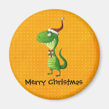 Noël mignon T-rex Aimant Pour Réfrigérateur