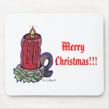 Noël, mousepad tapis de souris