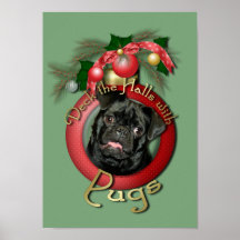 Noël - plate-forme les halls - carlins - Ruffy Poster