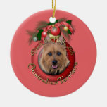 Noël - plate-forme les halls - terriers australien ornement