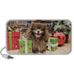 Noël - Pomeranian - Fred Haut-parleur iPod