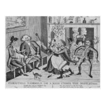 Noël saute, ou un baiser sous cartes postales