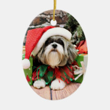 Noël - Shih Tzu - Vince Ornements