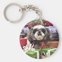 Noël - ShihPoo - Annabelle Porte-clé