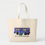 Noël sur le sac fourre - tout à route