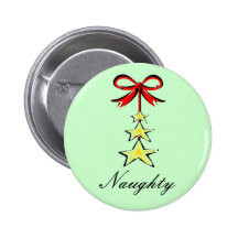 Noël vilain badges avec agrafe