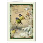 Noël vintage carte de vœux