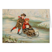 Noël vintage cartes de vœux