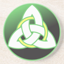 Noeud celtique de trinité de Triquetra Dessous De Verres