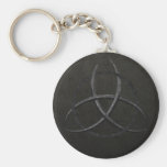 Noeud celtique de trinité porte-clé