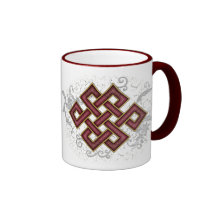 Noeud sans fin tasse