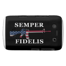 Noir audacieux de cas de Semper Fidelis Blackberry Coques Blackberry Bold