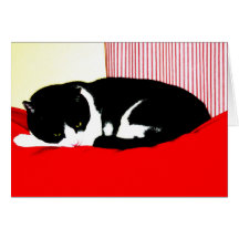 Noir, blanc et rouge cartes