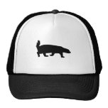 Noir de blaireau de miel casquette