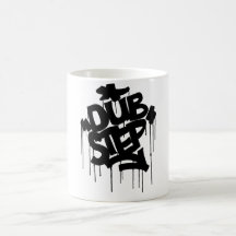 Noir de Dubstep FatCap Mug À Café