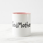Noir de marraine mug à café