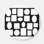 Noir de paysage de cadre de tableau le MUSÉE Zazzl Magnets Pour Réfrigérateur
