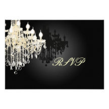 Noir de PixDezines RSVP + Lustre blanc Bristols