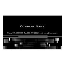 noir de profil cartes de visite personnelles