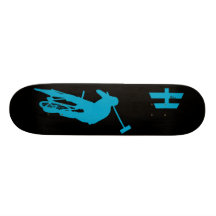 Noir de turquoise de "polo" de Hoodman Planches À Roulettes
