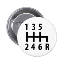 noir de voiture de course de 6 changements de vite badge