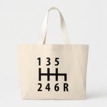 noir de voiture de course de 6 changements de vite sacs de toile