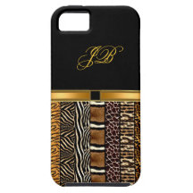 noir d'or de cas de Coque-Compagnon de l'iPhone 5 Étui iPhone 5