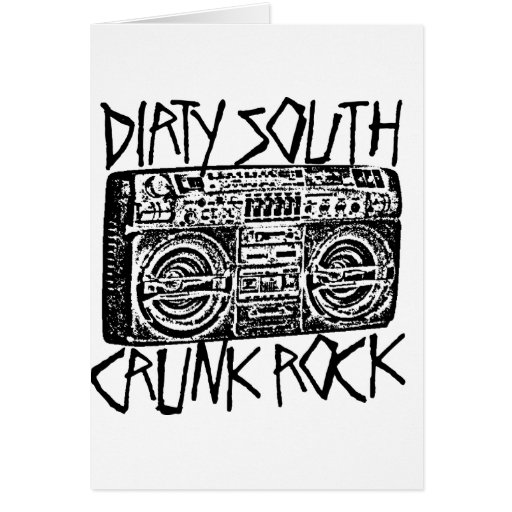 Noir du sud sale de Lil Jon "Boombox " Cartes De Vœux