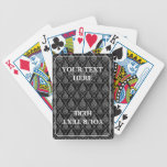 Noir et blanc classique jeux de cartes