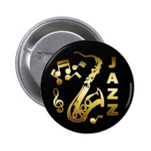 NOIR ET JAZZ D'OR BADGE