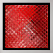 Noir réfléchi rouge d'abrégé sur en métal affiche