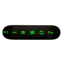 noir, ZOMBI Skateboards Customisés