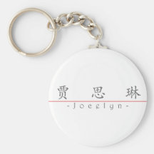 Nom chinois pour Jocelyn 20179_1.pdf Porte-clef
