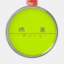 Nom chinois pour Mary 20233_2.pdf Ornement De Noël