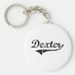 Nom classique de style de Dexter Porte-clés