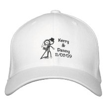 Nom de coutume de jeunes mariés de KRW Toon Casquette Brodée