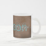 Nom de famille avec la citation mug