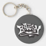 Nom de graffiti de Batman Porte-clés
