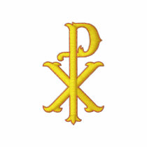 Nom du Christ polos brodés