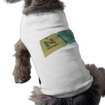 Nom-NU-N-U-azote-Uranium Tee-shirt Pour Toutou