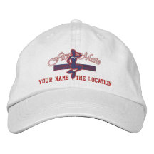 Nom personnalisable de bateau de PREMIER COMPAGNON Casquette De Baseball