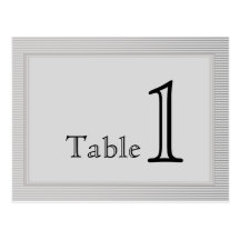 Nombre élégant de Tableau de rayure d'art déco Cartes Postales
