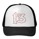 NOMBRE MALHEUREUX 13 ! CASQUETTES