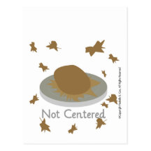Non centré cartes postales